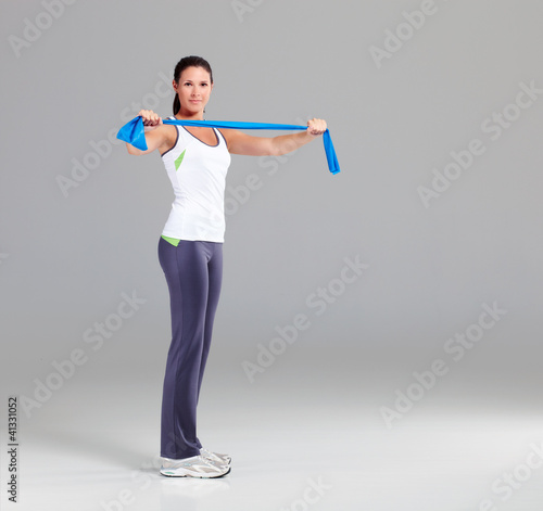 Photo: Training mit Theraband 8 Training mit Theraband 8