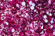 Many small ruby diamond stones, luxury background