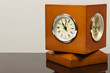 wooden clock