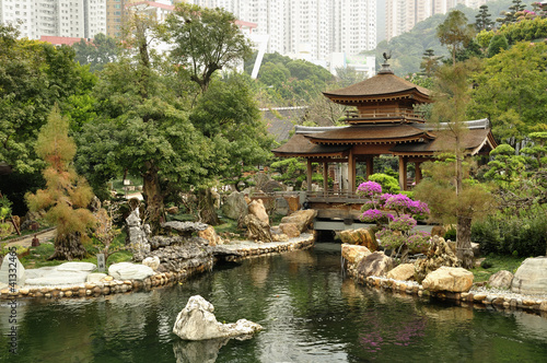 Photo: Nan Lian Garden, Kowloon, Hong Kong. Nan Lian Garden, Kowloon, Hong Kong.