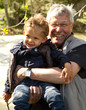 Enfant et son grand père