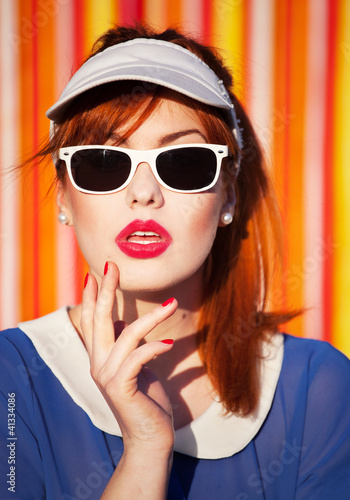 Photo: Funky summer portrait Funky summer portrait
