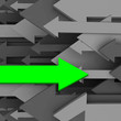 One Different Arrow Opposite D...
