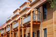 Reihenhaus aus Holz