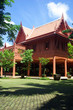 the house in Thai style used from wood