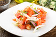 Tomato and onions salad