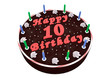 Happy Birthday Schokoladenkuchen 10