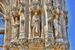Gothic medieval architecture of Leuven in Belgium