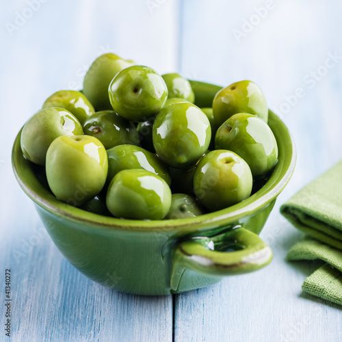 Photo: Green Sant Agostino Olives Green Sant Agostino Olives