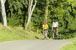 Beim Rennradfahren Beim Rennradfahren