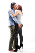Couple kissing