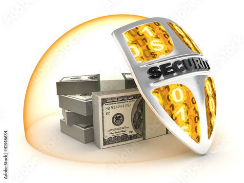 Illustration: Money security Money security
