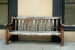 Old wodden bench