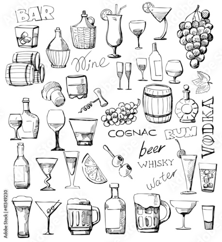 Vektor: beverages beverages