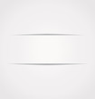 Simplicity. You can drag an object behind the strip of paper.