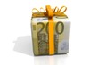 200 euro Geschenk - Schleife Gelb 200 euro Geschenk - Schleife Gelb