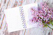 Foto: Open blank notebook ready to write ... Open blank notebook ready to write ...