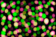 Defocused colorful lights