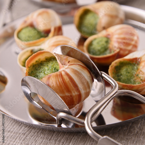 Photo: snails with butter and parsley snails with butter and parsley