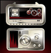 Abstract technology banner