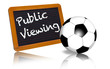 Fußball Anzeigetafel