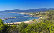 Scenic bay at Halkidiki peninsula in Greece