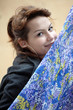 Ragazza con foulard