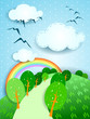 Fantasy landscape