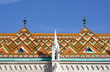 Ceramics Zsolnay tiles in Budapest