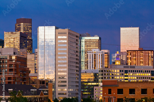 Photo: Denver Skyline at Dusk Denver Skyline at Dusk