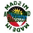 vector label Made in Antigua and Barbuda vector label Made in Antigua and Barbuda