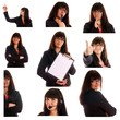 Business woman Collage