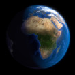 Earth Globe Africa