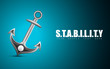 Anchor showing Stability
