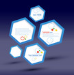 vector element for web design on the blue background vector element for web design on the blue background