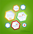 vector element for web design on the green background vector element for web design on the green background