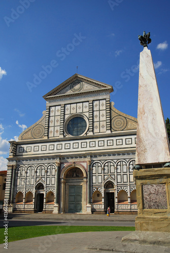 Photo: Florence, Santa Maria Novella basilica. Florence, Santa Maria Novella basilica.