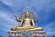 The golden big buddha at smui island, Thailand