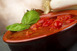 tomato sauce with basil