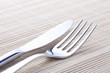 cubierto y tenedor de metal cubierto y tenedor de metal