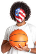American basketball fan