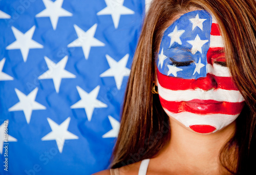 Photo: American woman American woman