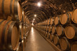 Barriles de vino en la bodega