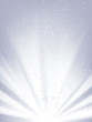 Stars blue vector background with place for your text