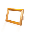 Decorative frame for a photo on a white background Decorative frame for a photo on a white background