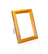 Decorative frame for a photo on a white background Decorative frame for a photo on a white background