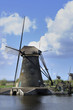 windmill at kinderdijk, netherlands