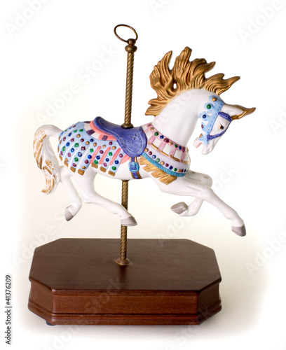 Photo: colorful Carousel Horse colorful Carousel Horse