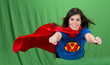 Super Mother on Green Screen