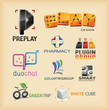 Vektor: Different icons -set Different icons -set